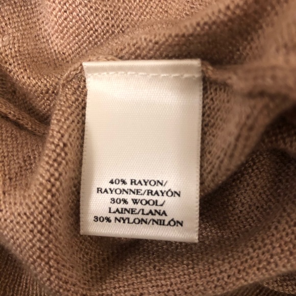 Ann Taylor Side Button Asymmetric Tunic Sweater - Picture 5 of 5